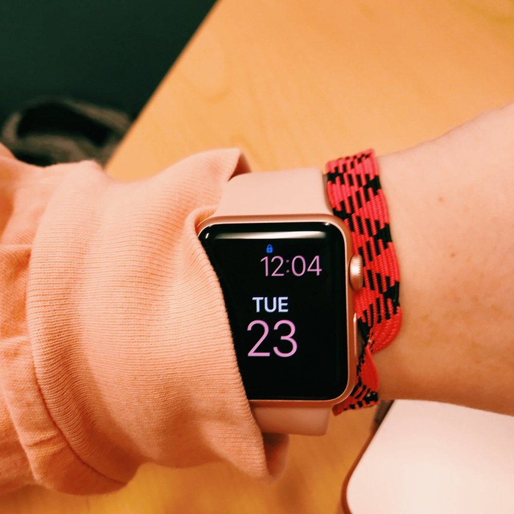 Rose Gold Apple Watch (price negotiable)